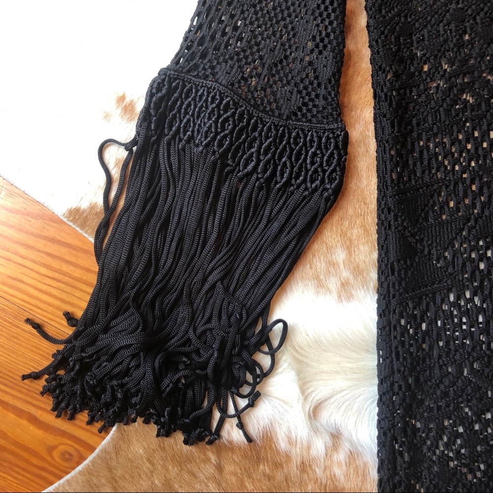 Calypso Macrame Maxi Dress - Picture 5 of 7